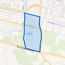 Kaart van Koolhoven Oost