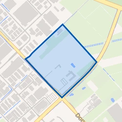Kaartje van Bedrijventerrein Vossenberg Scheg Oost