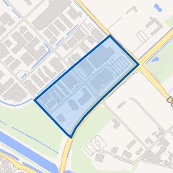 Kaartje van Bedrijventerrein Vossenberg PDV