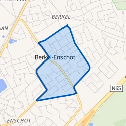 Kaart van Eikenbosch