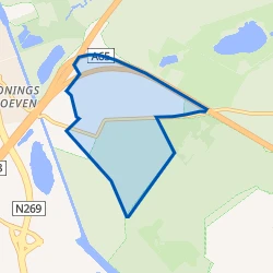 Kaart van Buitengebied B-E Zuid