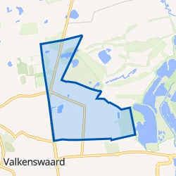 Kaart van Turfberg-Noord