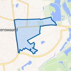 Kaart van Turfberg-Zuid