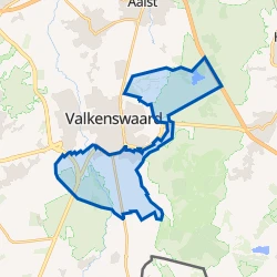 Kaart van Verspreide huizen Turfbergse Heide Nederheide