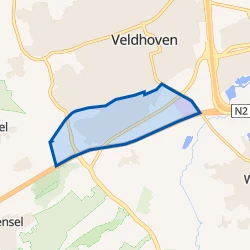 Kaart van Veldhoven