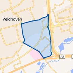 Kaart van Meerveldhoven