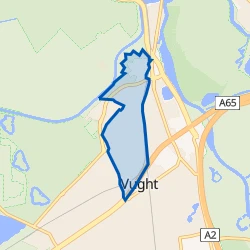 Kaart van Loyolaan en omgeving