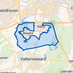 Kaart van Verspreide huizen