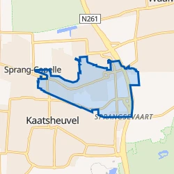 Kaart van Sprang