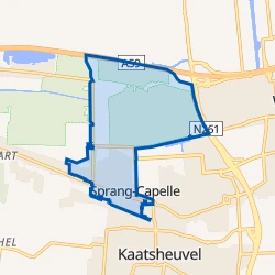 Kaart van Vrijhoeve