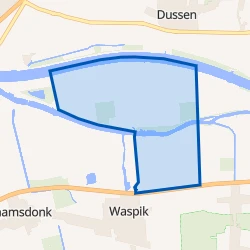 Kaartje van Buitengebied Waspik