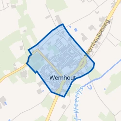 Kaart van Wernhout