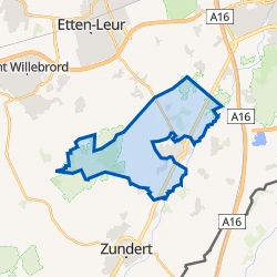 Kaart van Verspreide huizen in het Westen