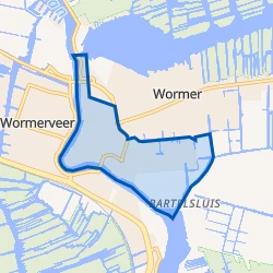 Kaart van Westeinde