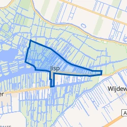 Kaart van Jisp