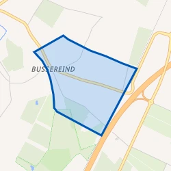 Kaart van Bussereind