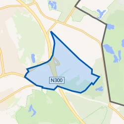 Kaartje van Hendrik en omgeving