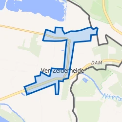Kaart van Ven-Zelderheide