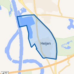 Kaart van Heijen