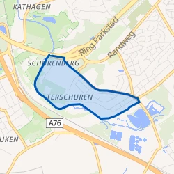 Kaart van Terschuren