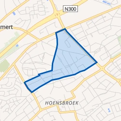 Kaart van Mariarade-Zuid