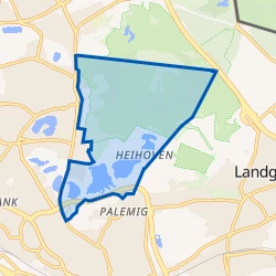 Kaart van Verspreide huizen