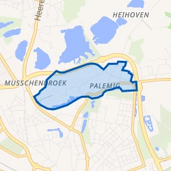 Kaart van Palemig
