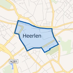 Kaart van Heerlen-Centrum