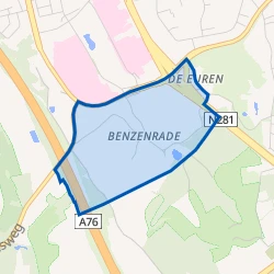 Kaart van Benzenrade
