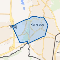 Kaart van Kerkrade-Centrum