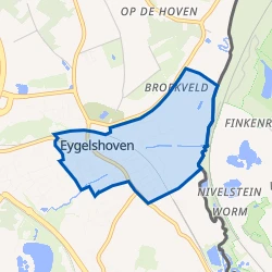 Kaart van Eygelshoven-Kom