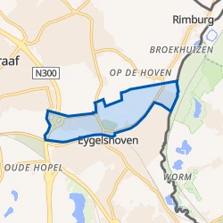 Kaart van Waubacherveld