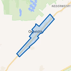 Kaart van Ospeldijk