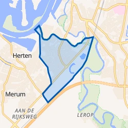 Kaart van Roer-Zuid