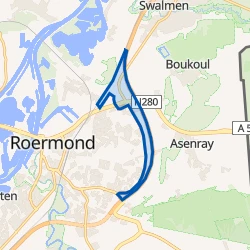 Kaart van Stadsrandzone-Noord