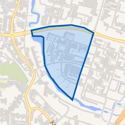 Kaart van Vliegeniersbuurt