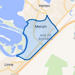 Kaart van Merum