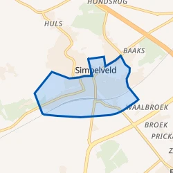 Kaart van Simpelveld
