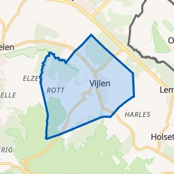 Kaart van Vijlen