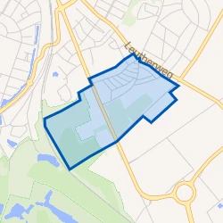 Kaart van Vogelbuurt