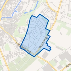 Kaart van Bloemenbuurt