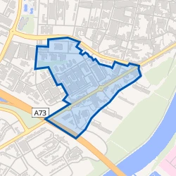 Kaart van Annakamp-Oost