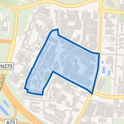 Kaart van Vossener-Centrum