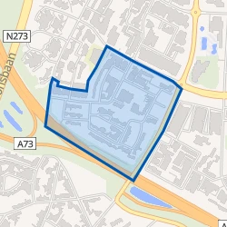 Kaart van Vossener-Zuid