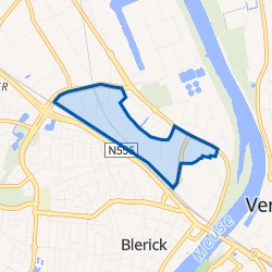 Kaart van Horsterweg
