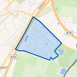 Kaart van Op de Heide