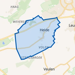 Kaart van Heide