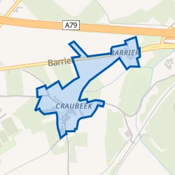 Kaart van Craubeek