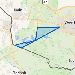 Kaartje van Industrieterrein Boshoverheide