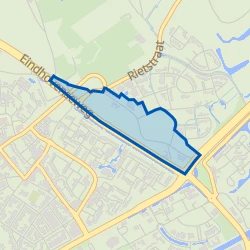Kaart van Hushoven